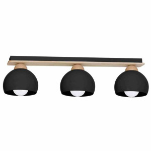 Lampa sufitowa plafon LED Milagro DAMA MLP6560 czarny