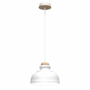 Lampa wisząca ASMUND WHITE E27 20Ø Milagro MLP8293