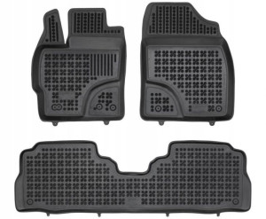 DYWANIKI WYCIERACZKI GUMOWE Toyota Prius + od 2011