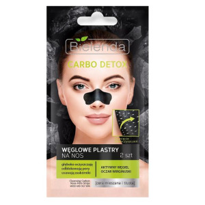Carbo Detox węglowe plastry na nos 2szt