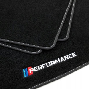 Dywaniki welurowe LOGO M BMW 4 F26 od 2014