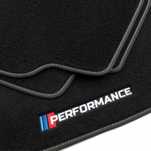 Dywaniki welurowe LOGO M BMW 6 E63 2003-2010