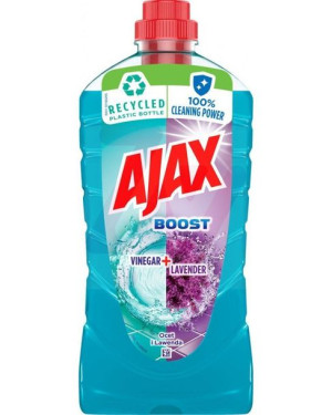 AJAX płyn do mycia podłóg BOOST OCET+LAWENDA 1L