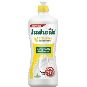 LUDWIK 900g Płyn do naczyń cytryna
