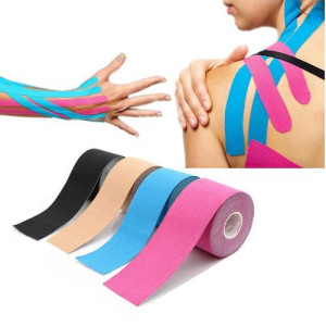 Tape Tejpy Kinesiotaping Tejp Taśma Plastry 5mx5cm