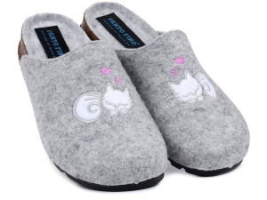 Kapcie damskie filcowe Panto Fino KK267057