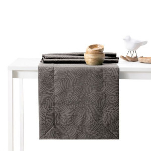 Ameliahome Obrus Gaia Brd Cocoa 30x80