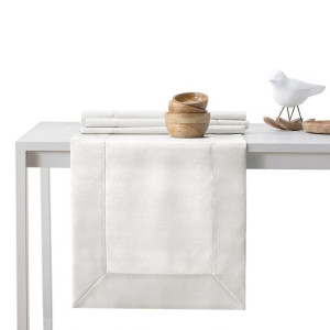 Ameliahome Obrus Vesta Brd Cream 40x180