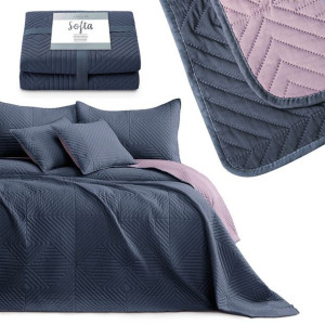 Amelia Home Narzuta Softa Charcoal+mauve 240x260