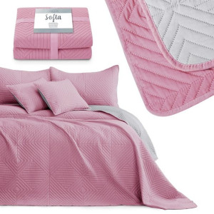 Amelia Home Narzuta Softa Palepink+pearlsilver 240x260