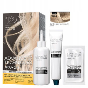 AVON Farba do włosów Bardzo jasny szampański blond