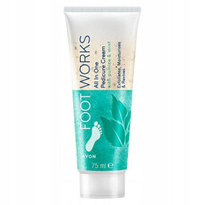 Avon Peelingująca kuracja do stóp z miętą 75 ml