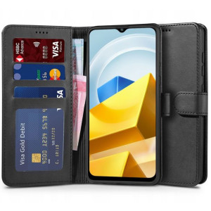 Tech-Protect Etui Wallet XIAOMI POCO M5 czarny