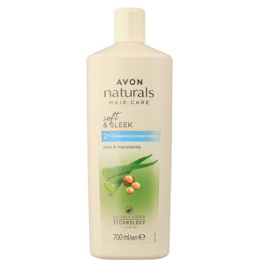 AVON Szampon z odżywką Aloes i Orzechy Makadamia