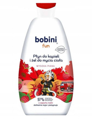 BOBINI Fun Płyn do kąpieli i żel do mycia STRAŻAK