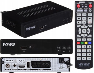 Tuner Dekoder DVB-T2 Wiwa H.265 MAXX