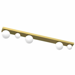 Lampa sufitowa plafon LED Milagro BIBIONE MLP8398 biały / złoty