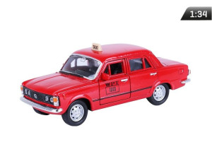 Model 1:34, PRL FIAT 125p WPT 1313, czerwony