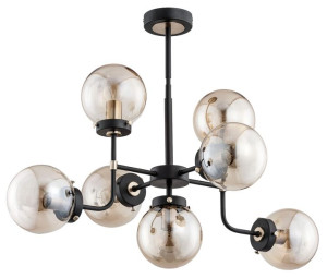 Lampa wisząca Alfa TRANSFORMERS BLACK 7x40W 24847