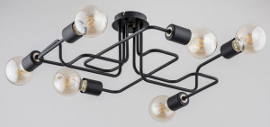 Lampa sufitowa Alfa HOOK 6x60W 24746