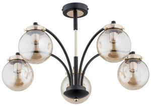 Lampa sufitowa Alfa VIOLA KULA 5x40W 25545