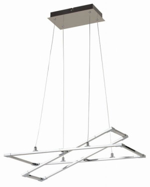  Lampa wisząca KSEROS  60X30 35W LED SREBRNO SZARY 4000K  A0033-320 Apeti