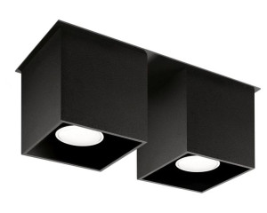 Spot QUAD 2 Czarny Sollux Lighting SL.0063