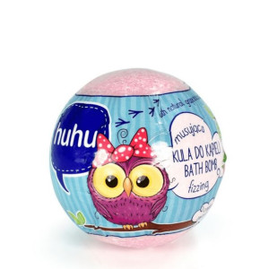 HUHU - kula do kąpieli dla dzieci 100g Malina