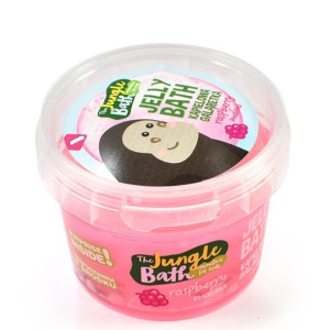 Galaretka do kąpieli z zabawką 100g MALINA - JUNGLE  BATH