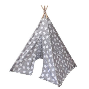 Tipi namiot wigwam domek duży dla chłopca szary CE