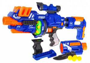 automatyczny PISTOLET - KARABIN Blaze Storm na miękkie kulki