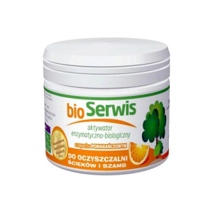 bioSerwis Aktywator do oczyszczalni szamb 250g Pomarańczowy