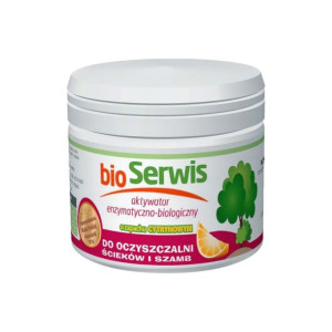bioSerwis Aktywator do oczyszczalni szamb 400g Cytrynowy