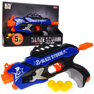 PISTOLET z LUFĄ i PIANKOWYMI KULKAMI Blaze Storm