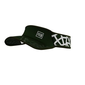 COMPRESSPORT Daszek biegowy SPIDERWEB ULTRALIGHT VISOR ciemnozielony