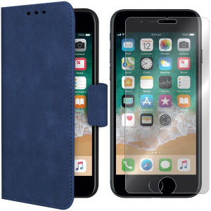 Etui Do Iphone 8 Pokrowiec Fancy Velvet + Szkło 9h