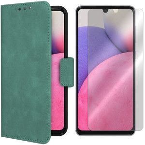 Etui Do Samsung Galaxy A33 5g Fancy Velvet + Szkło