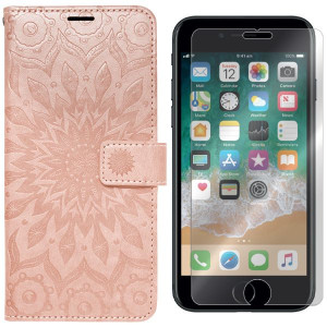 Etui Do Iphone 7 Pokrowiec Mezzo Fancy + Szkło 9h