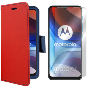 Etui Do Motorola Moto E7i Power Case Fancy + Szkło