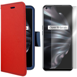 Etui Do Oppo A96 4g Pokrowiec Case Fancy +szkło 9h