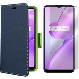 Etui Do Realme C31 Pokrowiec Case Fancy + Szkło 9h