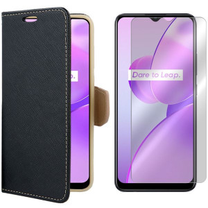 Etui Do Realme C31 Pokrowiec Case Fancy + Szkło 9h