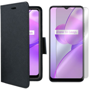 Etui Do Realme C31 Pokrowiec Case Fancy + Szkło 9h