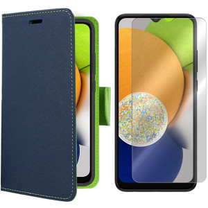 Etui Do Samsung Galaxy A03 Sm-a035 Fancy +szkło 9h