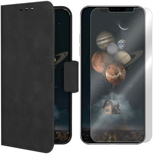 Etui Do Iphone 12 Pokrowiec Fancy Velvet +szkło 9h
