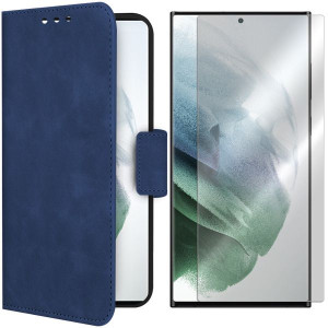 Etui Do Sam Galaxy S22 Ultra Fancy Velvet + Szkło