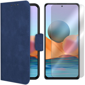 Etui Do Redmi Note 10 Pro Fancy Velvet + Szkło 9h