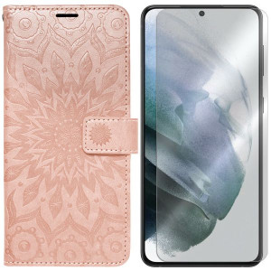 Etui Do Samsung Galaxy S21 Mezzo Fancy + Szkło 9h