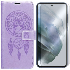 Etui Do Samsung Galaxy S21 Fe Mezzo Fancy + Szkło