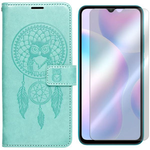 Etui Do Xiaomi Redmi 9a Kabura Mezzo Fancy + Szkło